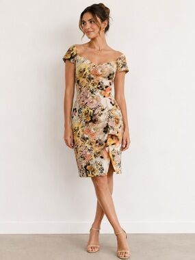 La Petite Robe Di Chiara Boni Floral Mini Dress